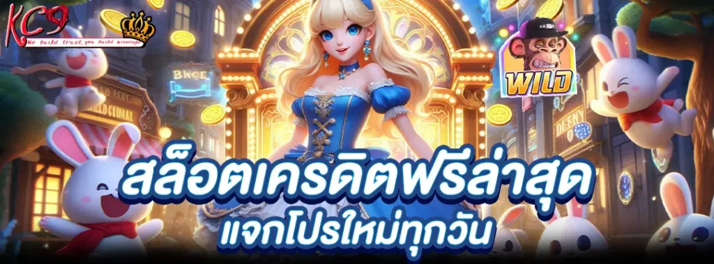 สล็อตเครดิตฟรี ล่าสุด